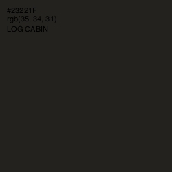#23221F - Log Cabin Color Image